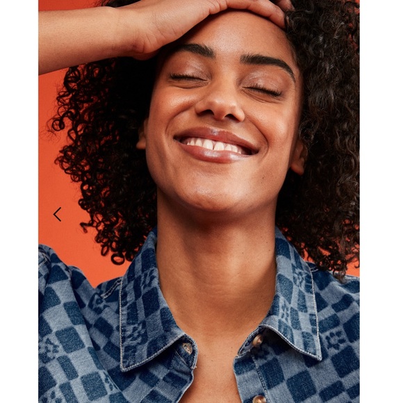 NWT Roxy Blue Wave Club Denim Shirt - Picture 7 of 16